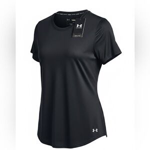NWT Under Armour CoolSwitch Run Short Sleeve Tee - Black XL